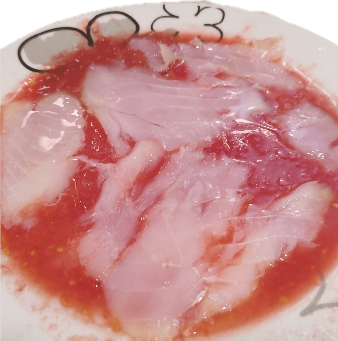 Ensalada de tomato y bacalao