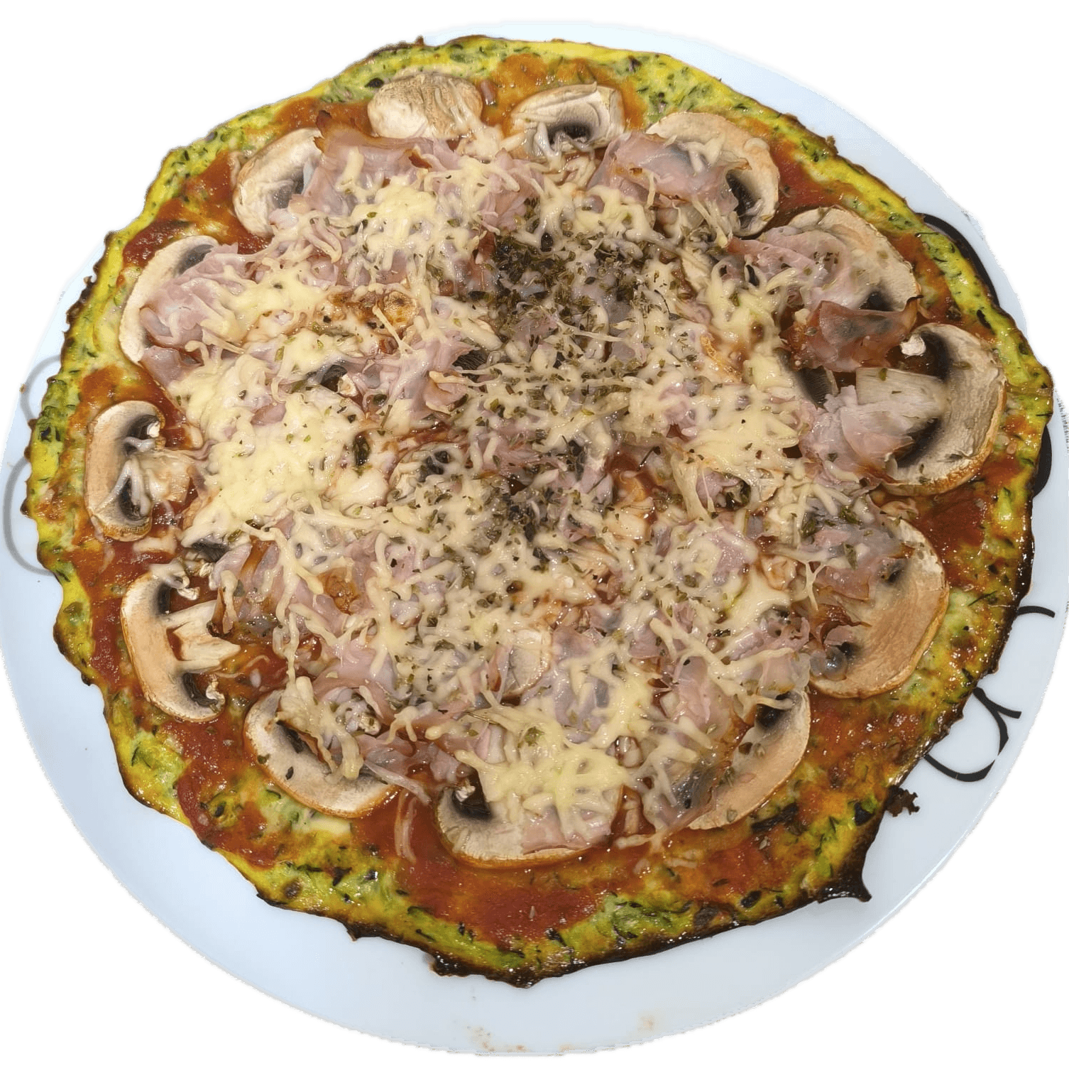 Pizza de calabacín