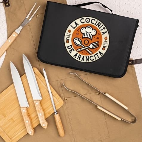 Set de BBQ de Acero Inoxidable